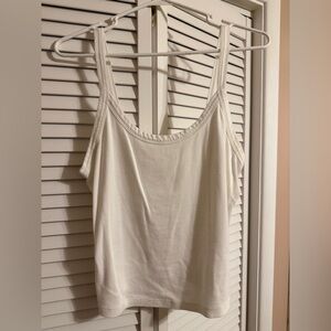 Wild Fable White Cropped Tank